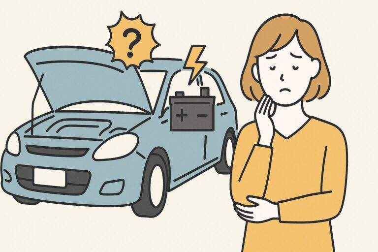 出先で車のバッテリーが上がった！原因・対処法・備えるべき持ち物まで徹底ガイド