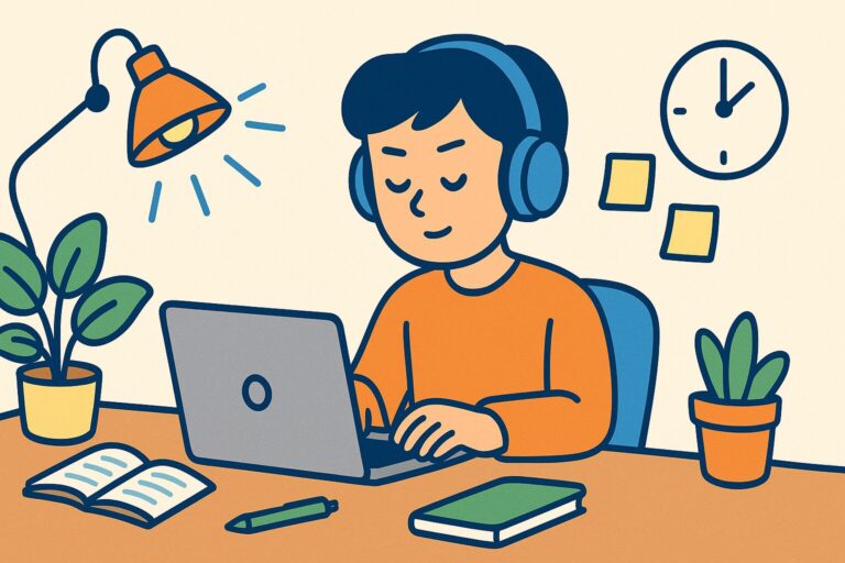 在宅勤務で集中できない人必見！今日から実践できる解決法と環境改善のコツ