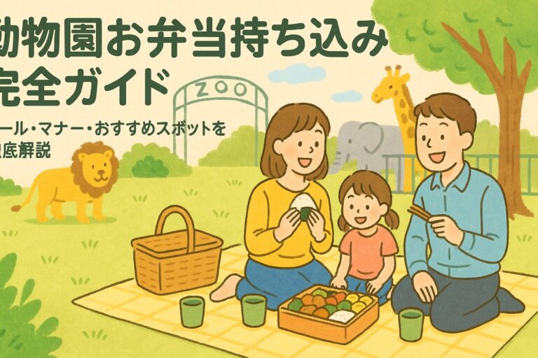 動物園お弁当持ち込み完全ガイド｜ルール・マナー・おすすめスポットを徹底解説