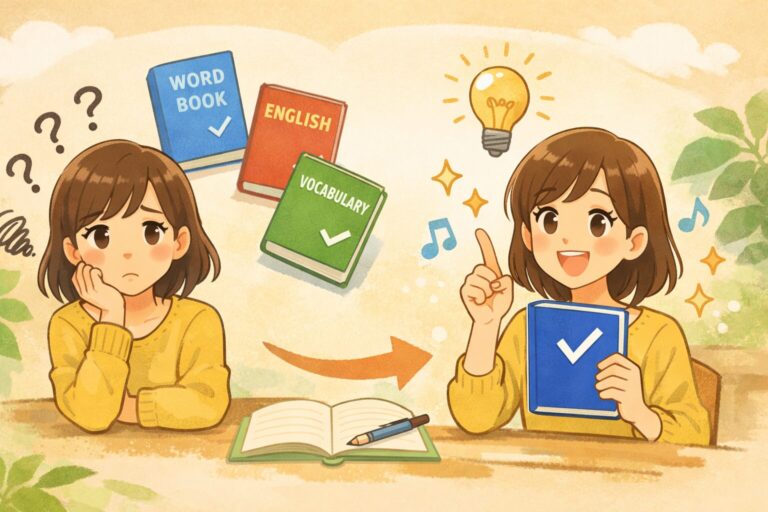 まだ英単語帳が決められない人へ｜迷わず選べて続けられる“1冊”の見つけ方