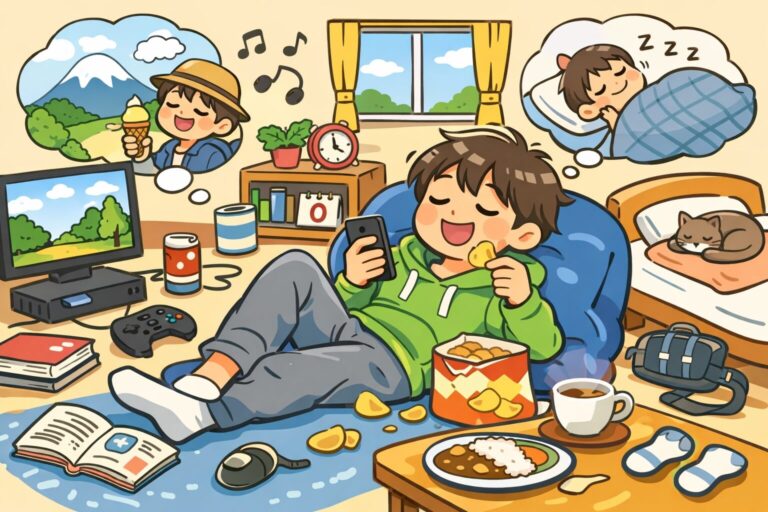 大学の連休をぼっちで過ごしたら最高だった｜予定ゼロでも満足できたリアルな1日の過ごし方
